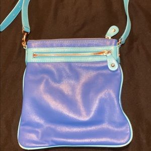 Blue Crossbody purse